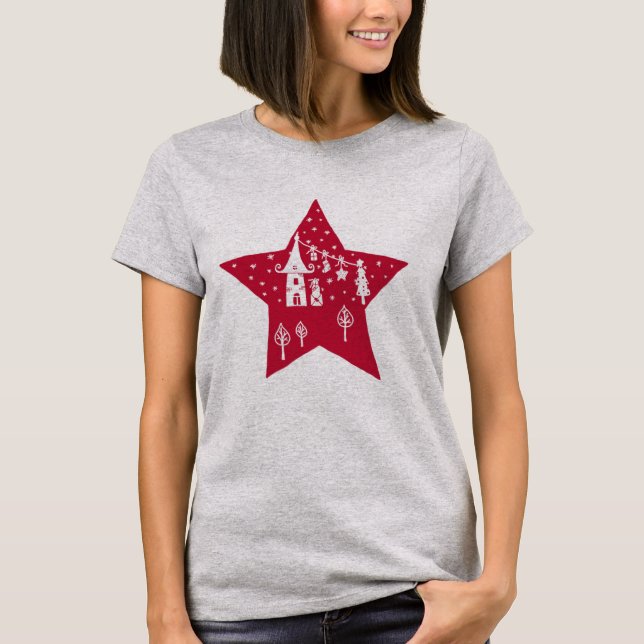 Hausstern T Shirt (Framsida)
