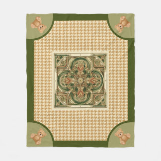 Haut Houndstooth, Fleecefilt