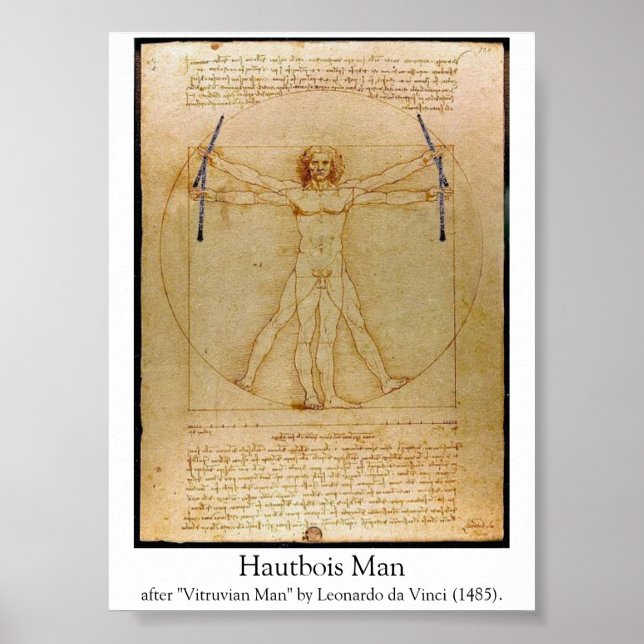 Hautbois Man Poster (Framsidan)