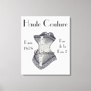 Haute Couture Corset Thunder_Cove Canvastryck