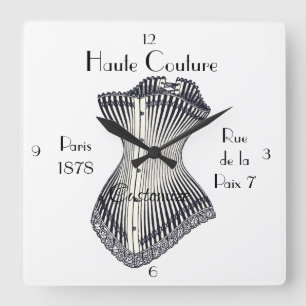 Haute Couture Corset Thunder_Cove Fyrkantig Klocka