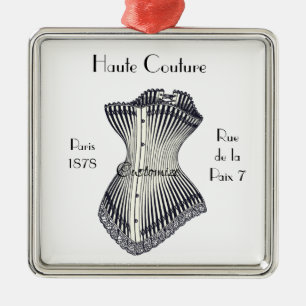 Haute Couture Corset Thunder_Cove Julgransprydnad Metall
