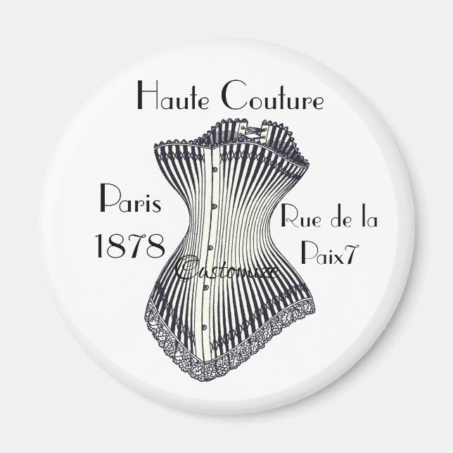 Haute Couture Corset Thunder_Cove Magnet (Framsidan)