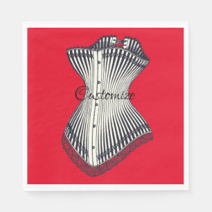 Haute Couture Corset Thunder_Cove Napkins Pappersservett