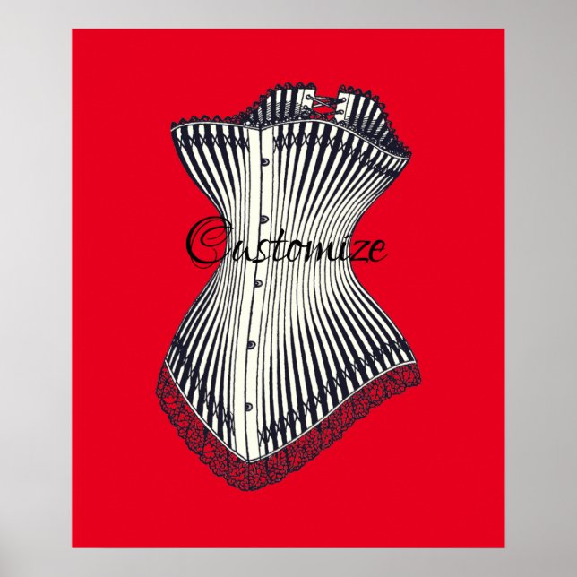 Haute Couture Corset Thunder_Cove Poster (Framsidan)