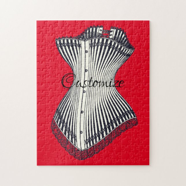 Haute Couture Corset Thunder_Cove Pussel (Vertikal)