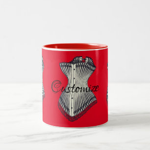 Haute Couture Corset Thunder_Cove Två-Tonad Mugg