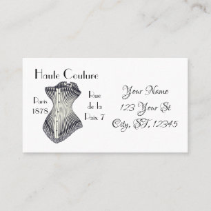 Haute Couture Corset Thunder_Cove        Visitkort