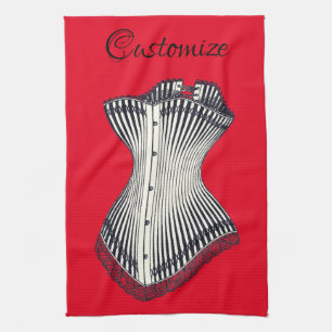 Haute Couture Corset Thunder_ CoveKitchen to Kökshandduk