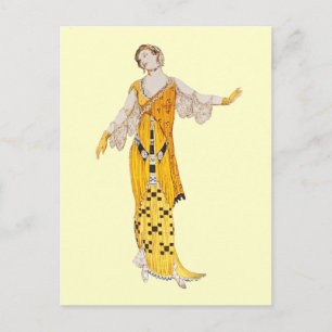 Haute Couture Vykort
