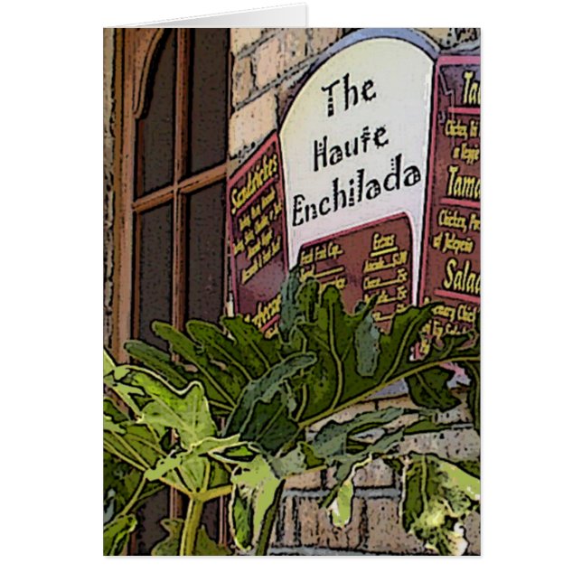 Haute Enchilada, Moss Landing Hälsningskort (Framsidan)