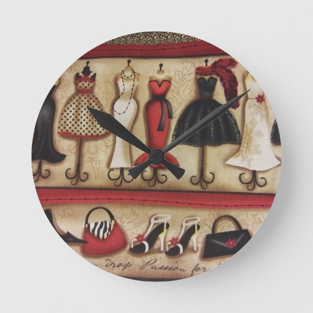 Haute mode rund klocka (Framsida)