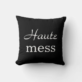 Haute  Pillow i svart Kudde