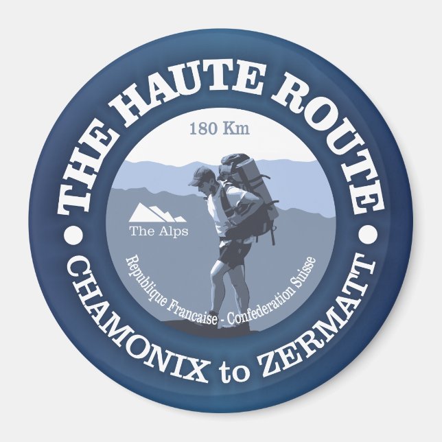 Haute Route Magnet (Framsidan)