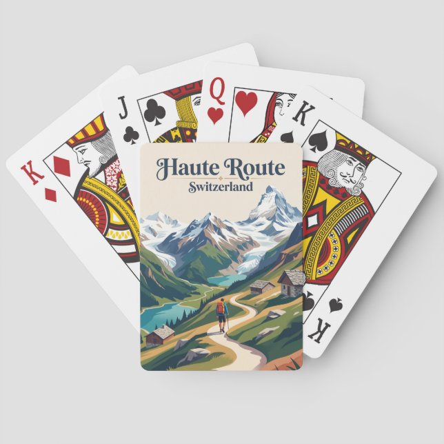 Haute Route Schweiz Casinokort (Baksidan)