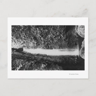 Hauula, HI - Helig Falls, Near Cooper Ranch Inn Vykort