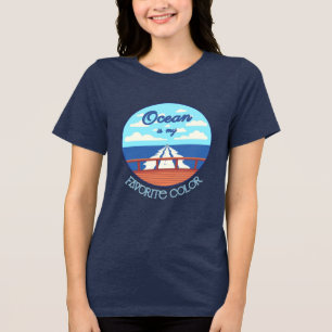 Hav är min favoritfärg Kryssning T-shirt