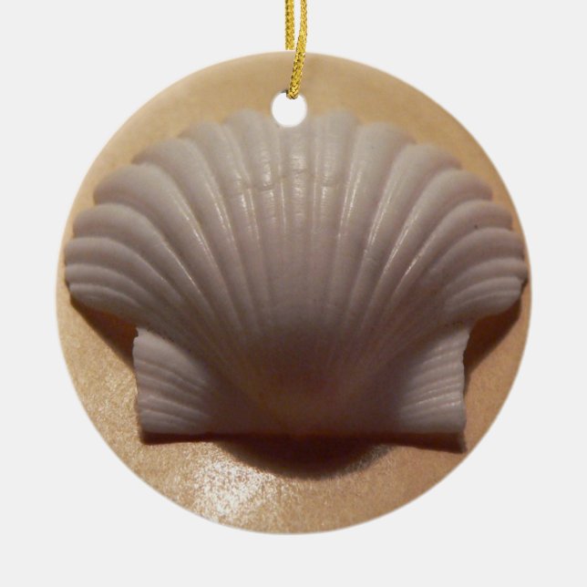 Hav av den Glass prydnaden Julgransprydnad Keramik (Framsidan)