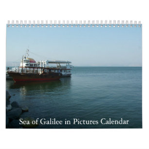 Hav av Galilee i exklusiva bilder Kalender