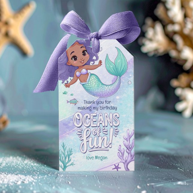 Hav av kul Havfrue Tack V2 ID1142 Presentetikett (Skapare uppladdad)