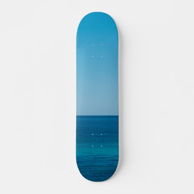 Hav av väster skateboard bräda 19,5 cm (Framsida)