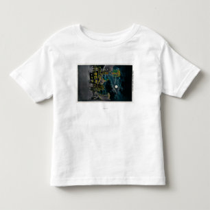 Hav beklär på natten, hav parkerar tee shirt