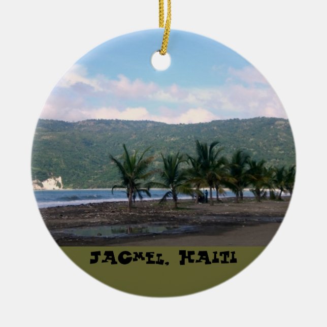 Hav bort julgransprydnad keramik (Framsidan)