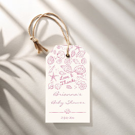Hav dig snart snigelskal flickor baby shower förmå presentetikett