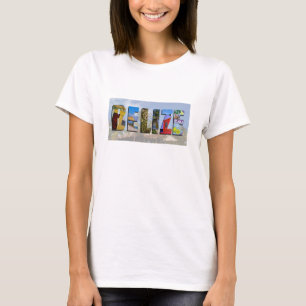 Hav för Belize reser det tropiska strandblått fo T Shirt