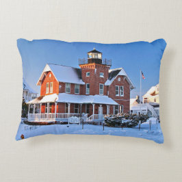 Hav Girt fyr som är ny - jersey Prydnadskudde