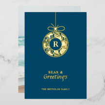 Hav och hälsningar Skalprydnad