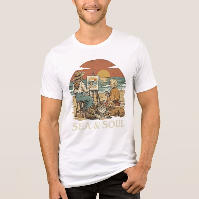 Hav och Själ Dröm T Shirt (Framsida)