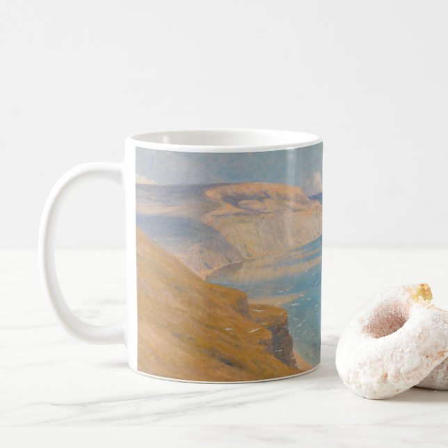 Hav och solsken kaffemugg (Med munk)