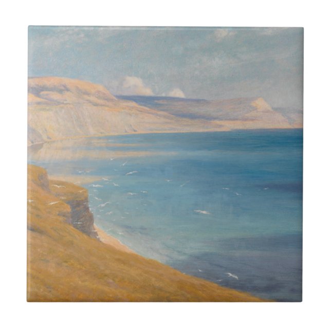 Hav och solsken kakelplatta (Framsidan)