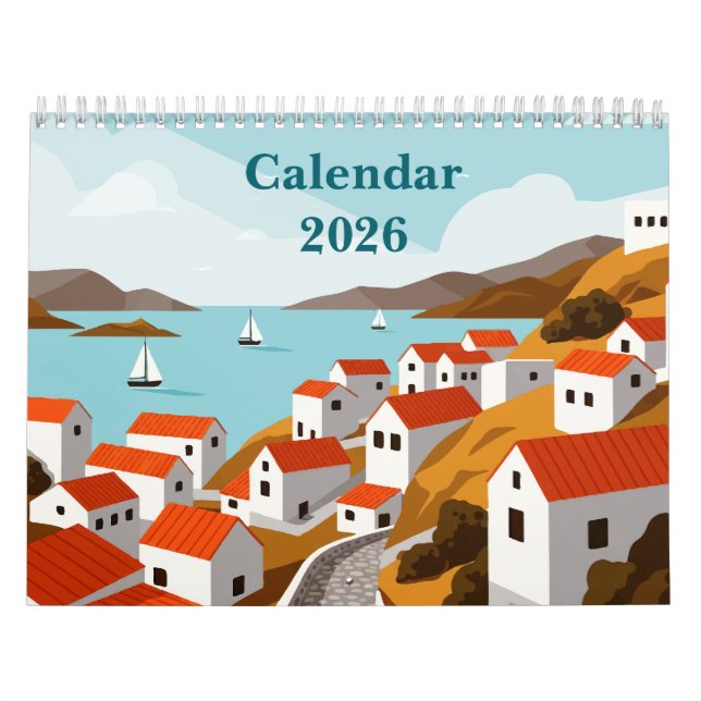 Hav och strand kalender (Omslag)