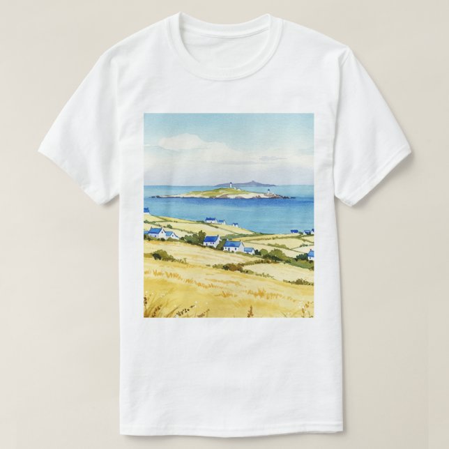 Hav och strand t shirt (Design framsida)