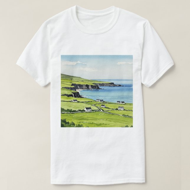 Hav och strand t shirt (Design framsida)
