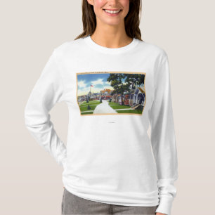 Hav parkerar stugaplats t-shirt