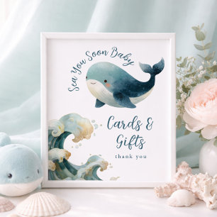 Hav Se Dig Snart Val Kort Present Babyshower Skylt
