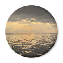 Hav Solnedgång Reflexion Fotografi -Vacker Hav