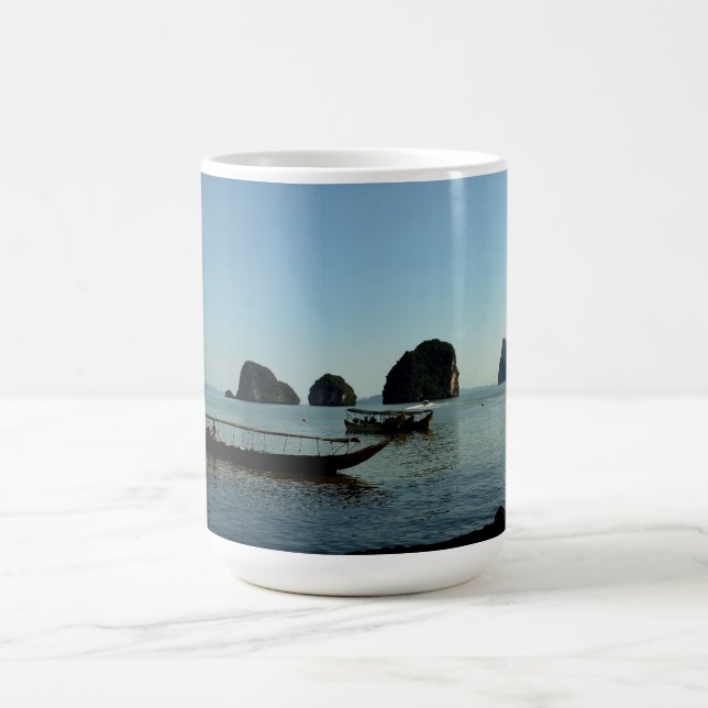 Hav solnedgång resa kaffemugg (Center)