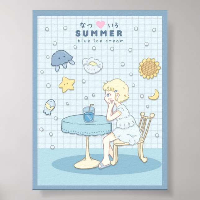 🌊✩  Hav Sommar Drömmar ✩🌊  Poster (Framsidan)