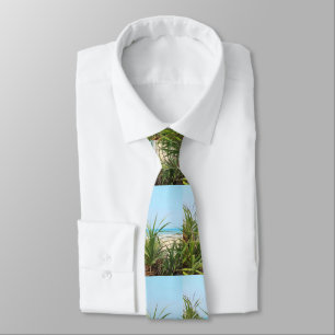 hav, strand, handflatan, natur, sommar, träd, trop slips