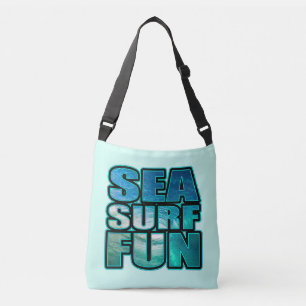 hav, surf, kul axelväska