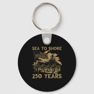 Hav till strand 250 år 250-årsjubileum usa män nyckelring