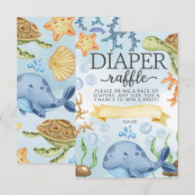 Hav Under Havet Blöja Lotteri Kort Insats