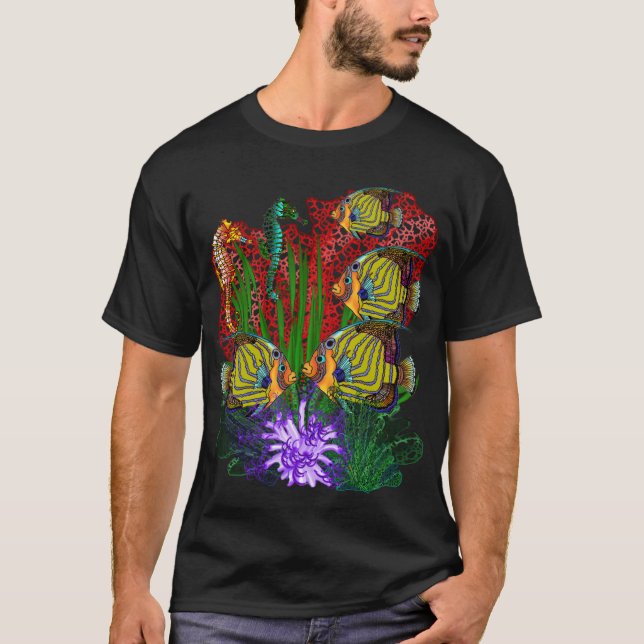Hav undrar skjortan tee (Framsida)