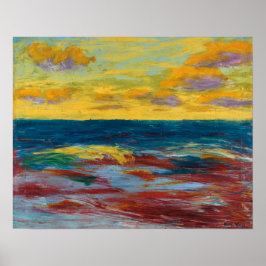 Hav utanför Alsen | Emil Nolde | Poster