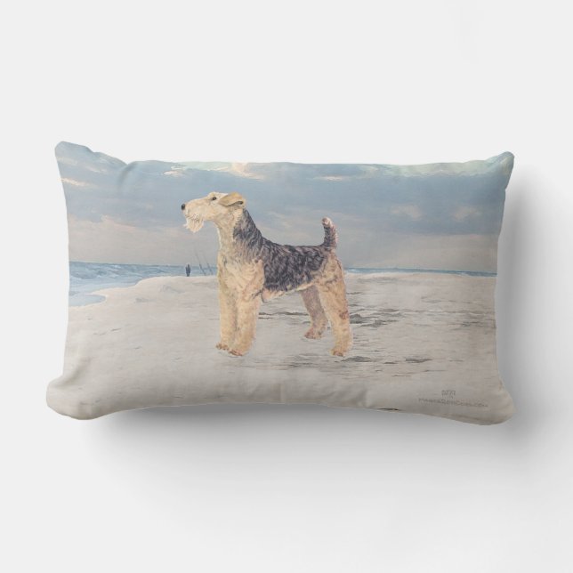 Hav Utsikt Lumbarkudde (Framsida)