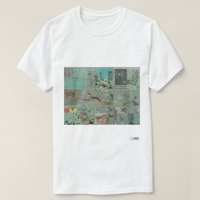 Hav vid sjön— T-shirt med framsidestryck (Design framsida)